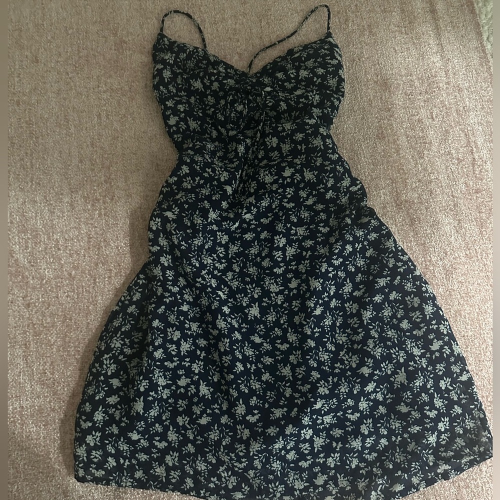 Skylar Madison | Skylar Madison cinch front floral mini dress